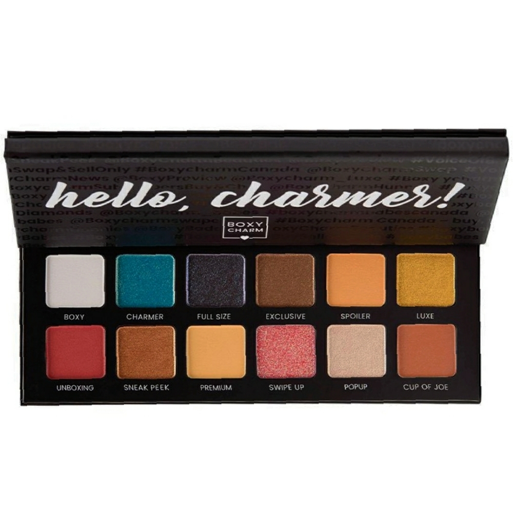 NIB. BOXYCHARM - HELLO, CHARMER PALETTE